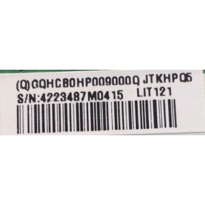 MAIN PARA MONITOR HP / NUMERO DE PARTE GQHCB0HP009 / 715G8912-M01-000-0H5K / NUMERO DE PANEL LM215WF9 (SS)(A1) / MODELO E2223SWA